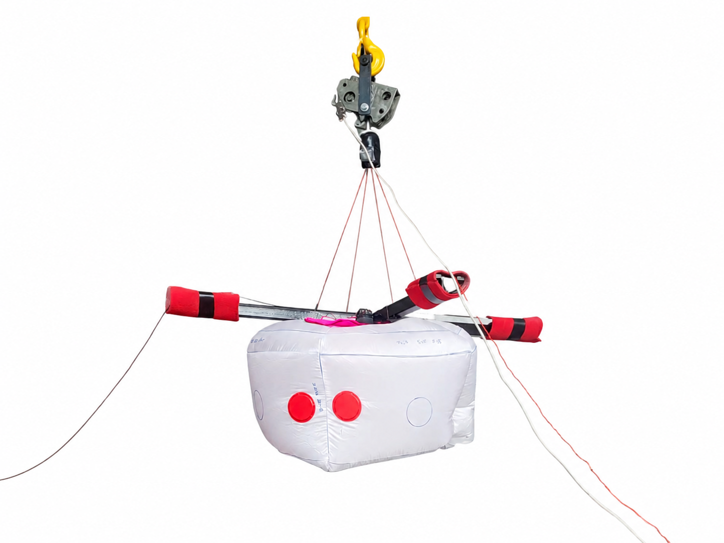 Multicopter RESBAG deployed configuration